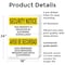Signmission Electronic Surveillance Bilingual OSHA Security Notice Sign, Plastic, 18in W x 24in L, 2PK OS-2PACK-SN-P-1824-L-11532 - alternate 2